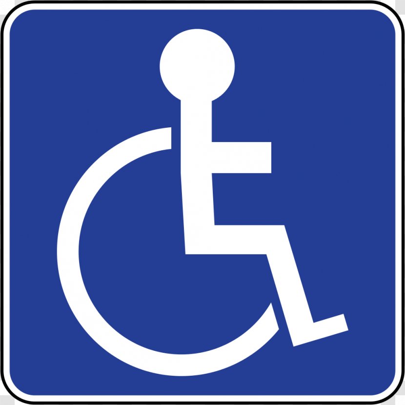 Disabled Parking Permit Disability Sign Car Park Clip Art - Handicap Transparent PNG