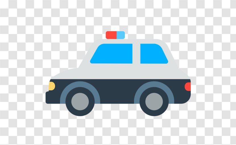 Police Car Emoji Officer - Organization Transparent PNG