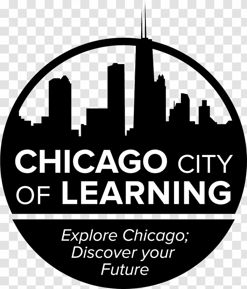 Chicago Skyline Logo Printing Image - City At Night Transparent PNG