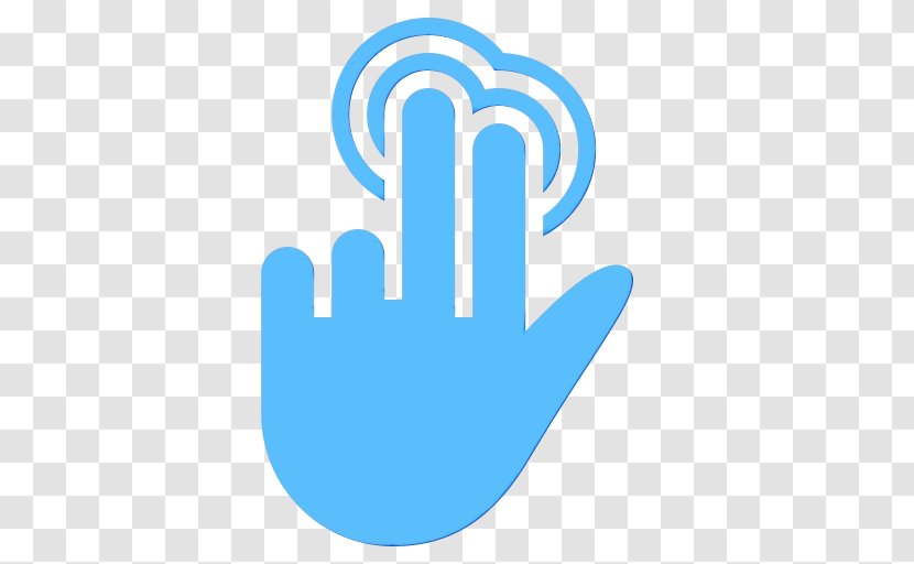 Hand Logo Finger Line Gesture - Thumb Symbol Transparent PNG