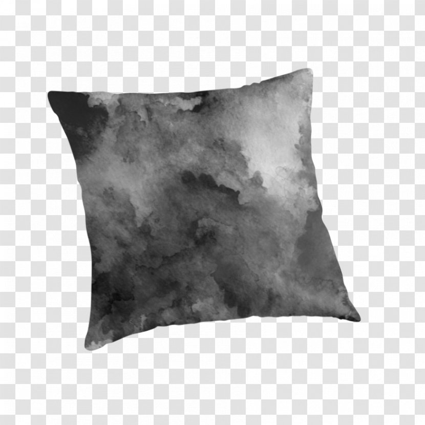 Throw Pillows Cushion White - Ink Style Transparent PNG