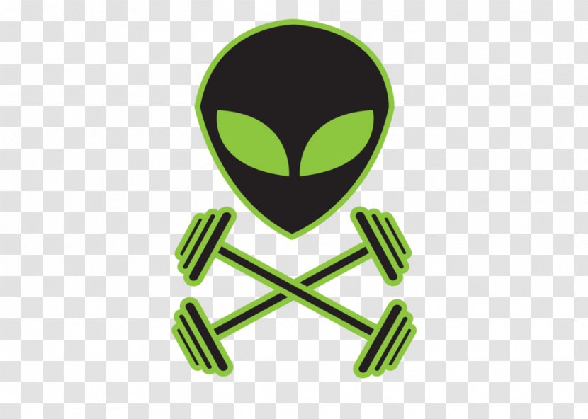 Logo Character Font - Green - Alien Transparent PNG