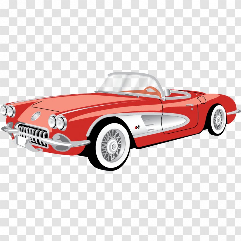 Classic Car Brand Model Motor Vehicle - Chevrolet Camaro - Corvette Cabriolet Transparent PNG