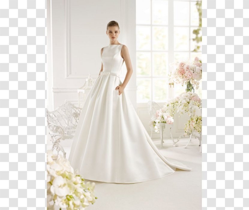 Wedding Dress Bride Satin Transparent PNG