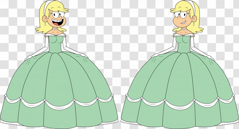 Ball Gown Leni Loud Lori Skirt - Frame - Dress Transparent PNG