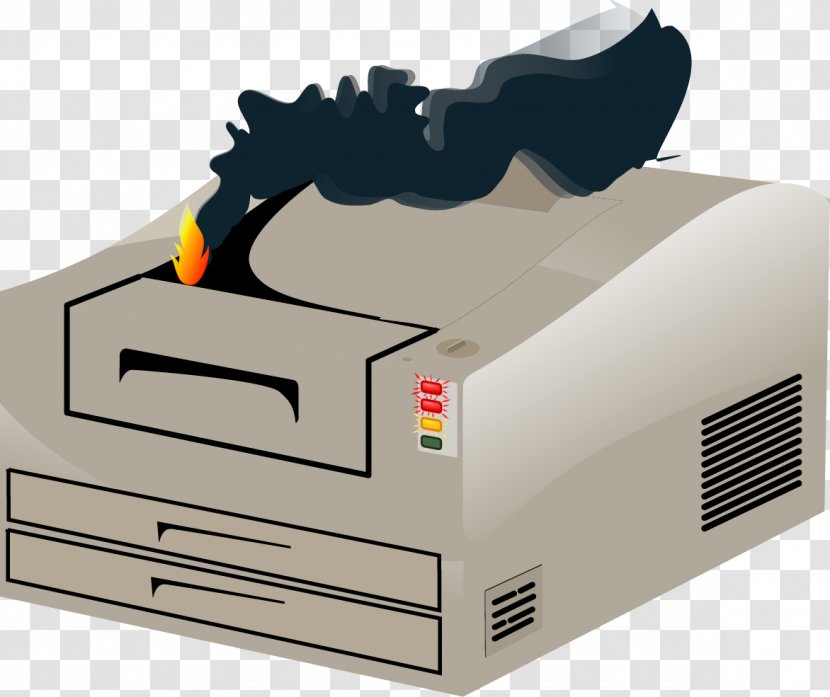 Printer Laser Printing Clip Art - Technology - Vector Damaged Transparent PNG