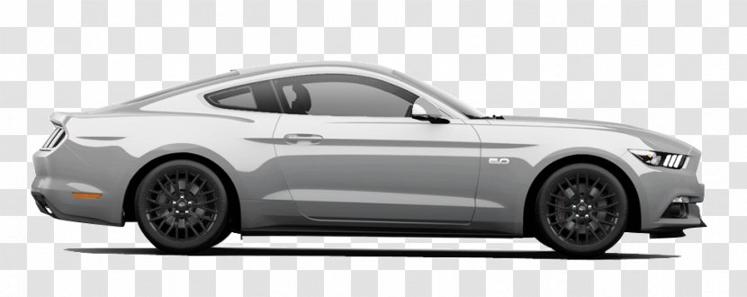 2015 Ford Mustang Car 2018 Motor Company - Automotive Tire - Silver Ingot Transparent PNG