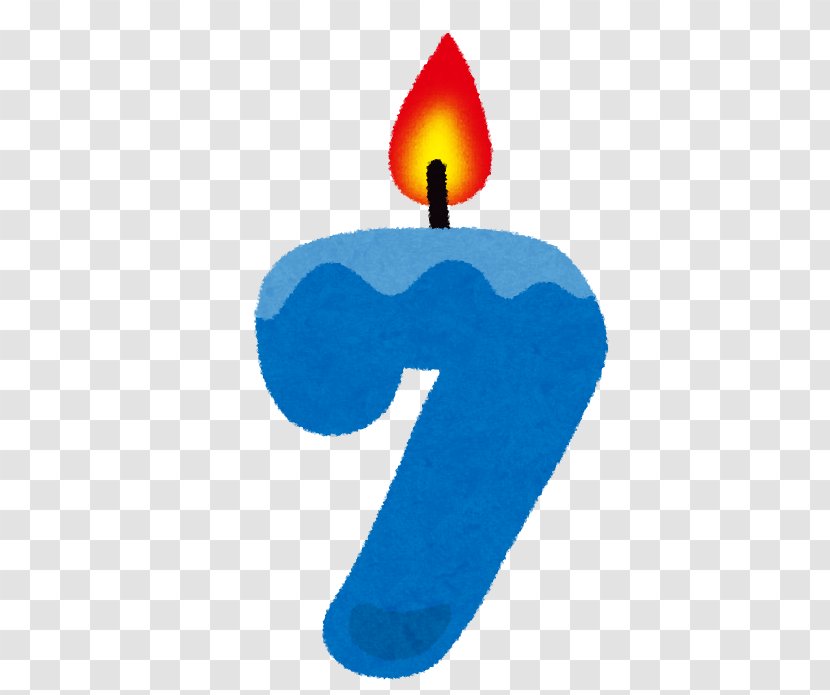 Candle Numerical Digit 0 - Seven Lucky Gods - Number 4 Transparent PNG