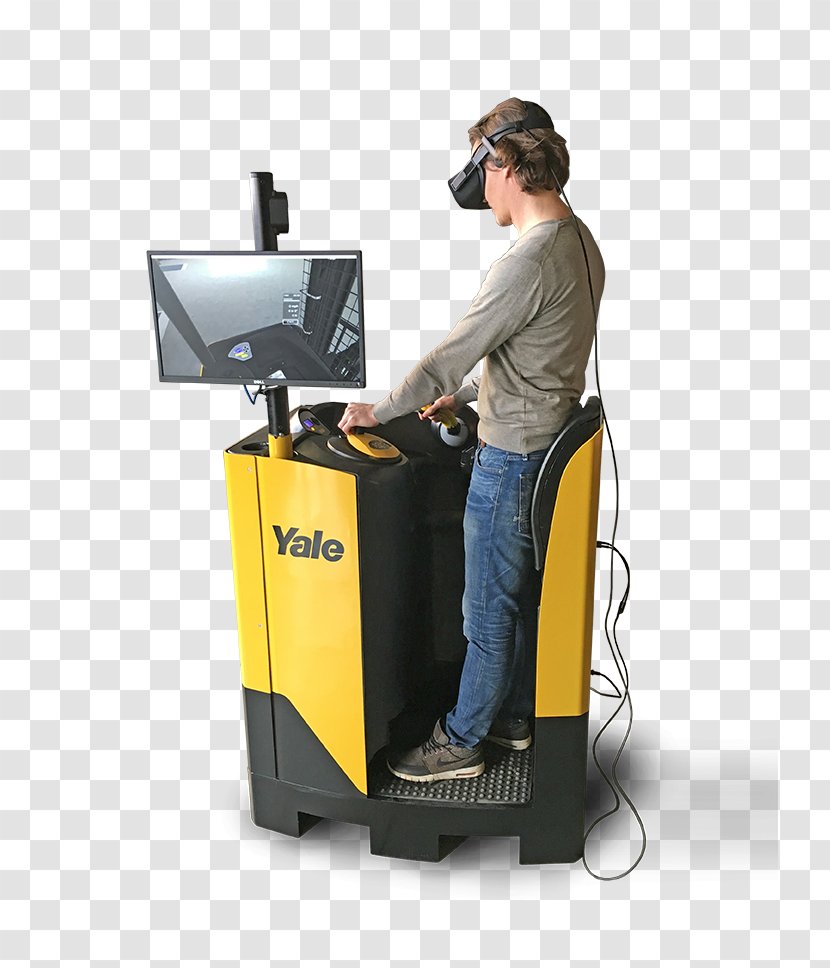 Forklift Operator Simulation Training Virtual Reality - Machine Transparent PNG