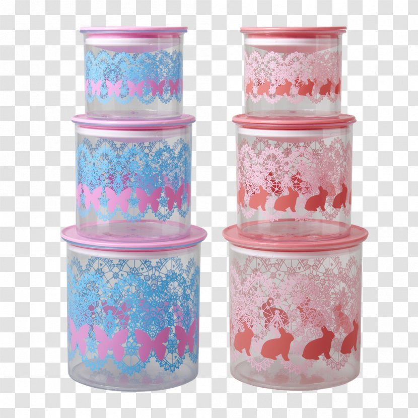 Rice Food Plastic Jar Melamine - Bowl - Pink Box Transparent PNG