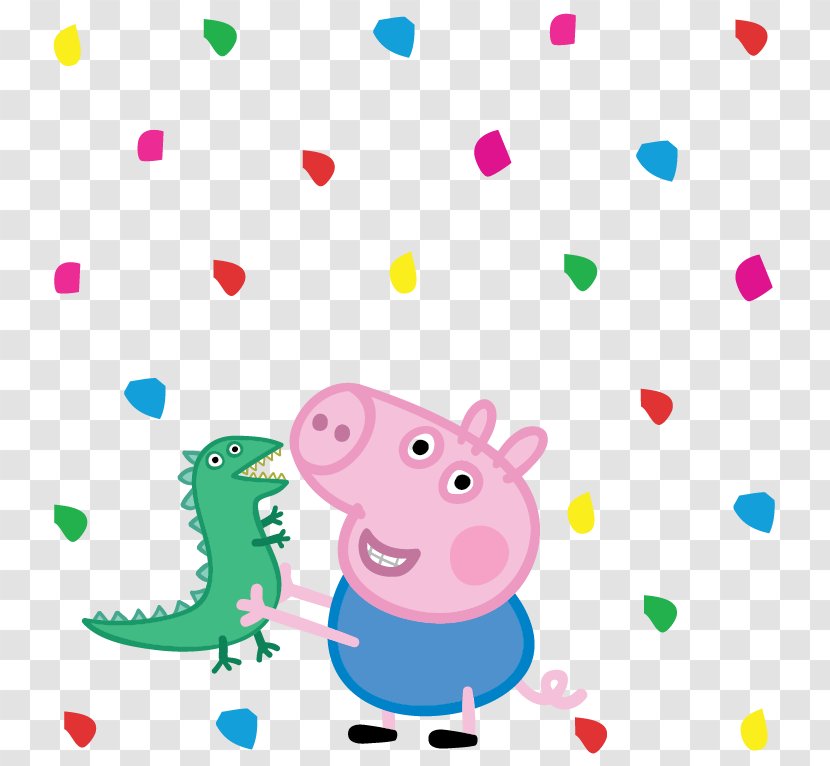 Grampy's Dinosaur Park; George's New Dinosaur; Captain Daddy Dog; Kylie Kangaroo; The Pet Competition Part 1 Party Child Wall Decal - Game - PEPPA PIG Transparent PNG