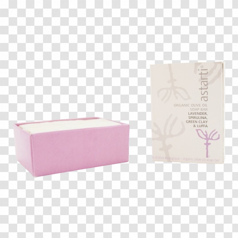Lilac Rectangle - Organic Soap Transparent PNG