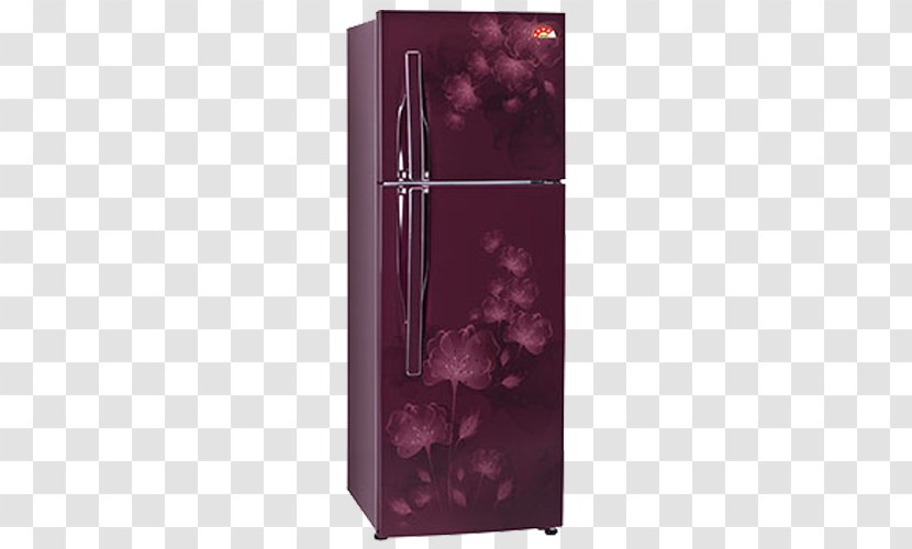 Refrigerator Auto-defrost LG Electronics Refrigeration Home Appliance - Frost - Double Door Transparent PNG