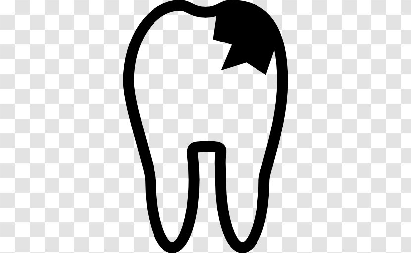 Dentistry Tooth Decay Human - Black - Caries Transparent PNG