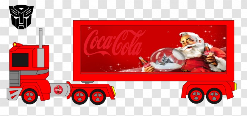 Optimus Prime Truck Coca-Cola - Vehicle Transparent PNG