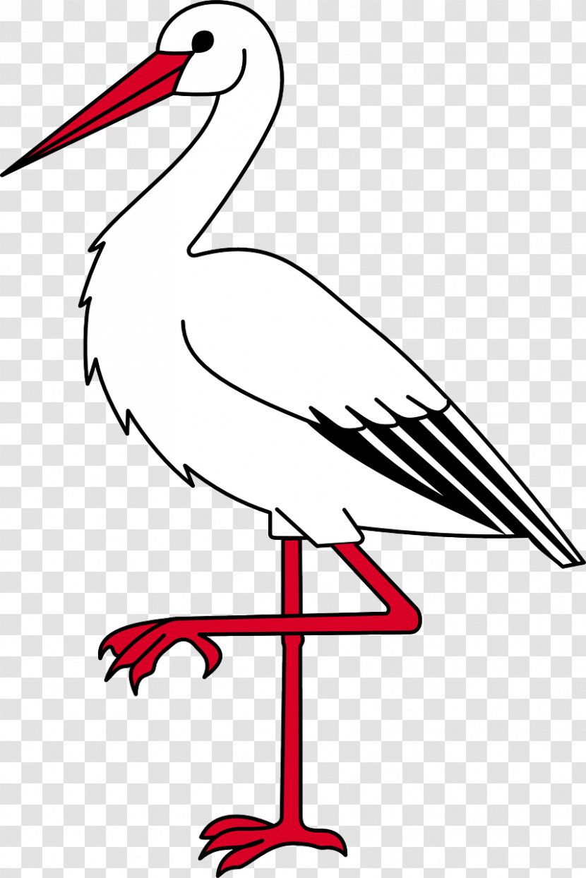 American White Ibis Clip Art - Beak - Red Crowned Crane Transparent PNG