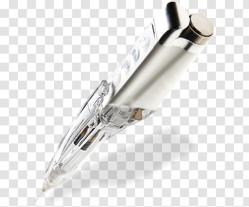 Injectable Filler Hyaluronic Acid Ache Pen Therapy - Seringue Transparent PNG