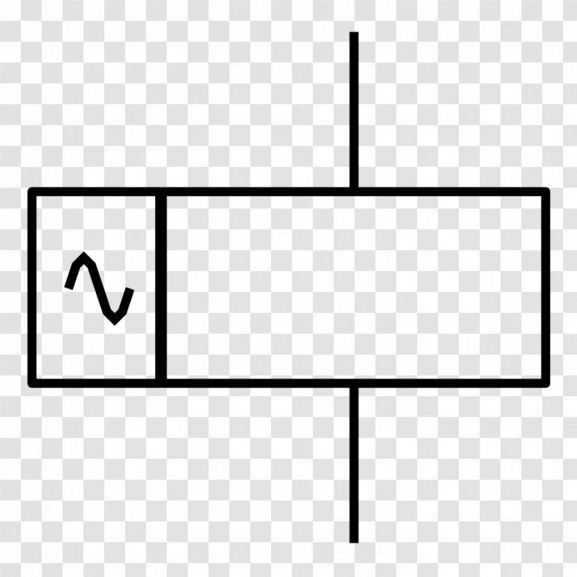 Electronic Symbol Electronics Wiring Diagram Electrical Network Alternating Current - Direct Transparent PNG