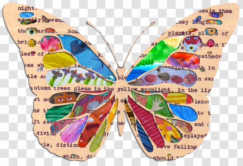 Brush-footed Butterflies Moth Product M. Butterfly - Brushfooted - Artistic Words Engage In Activities Transparent PNG
