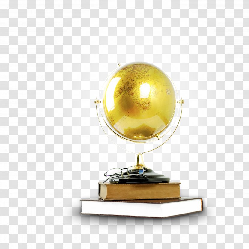 Bookmark - Brass - Globe Transparent PNG