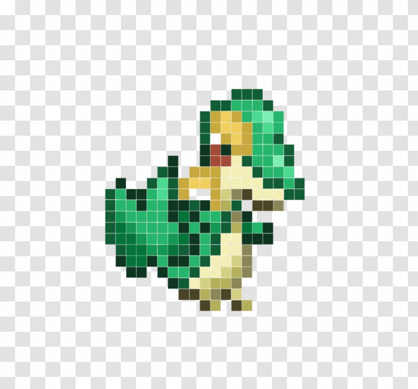 Snivy Pixel Art Image - Deviantart - Pokemon Transparent PNG