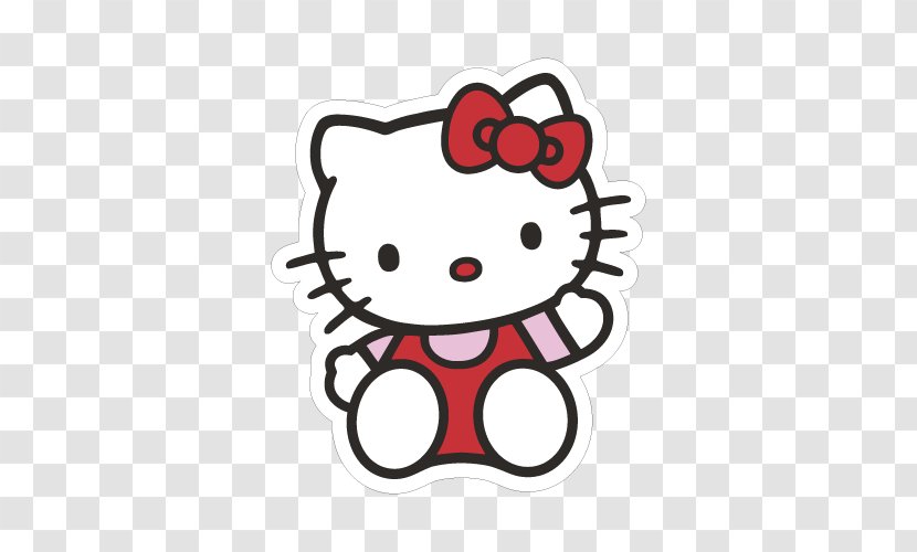 Hello Kitty Online Clip Art - Silhouette Transparent PNG