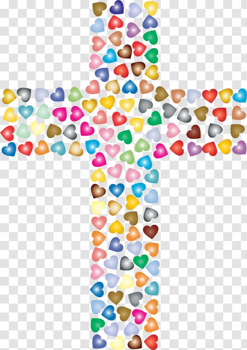 Christian Cross Color Crucifix Circle - Jesus - *2* Transparent PNG