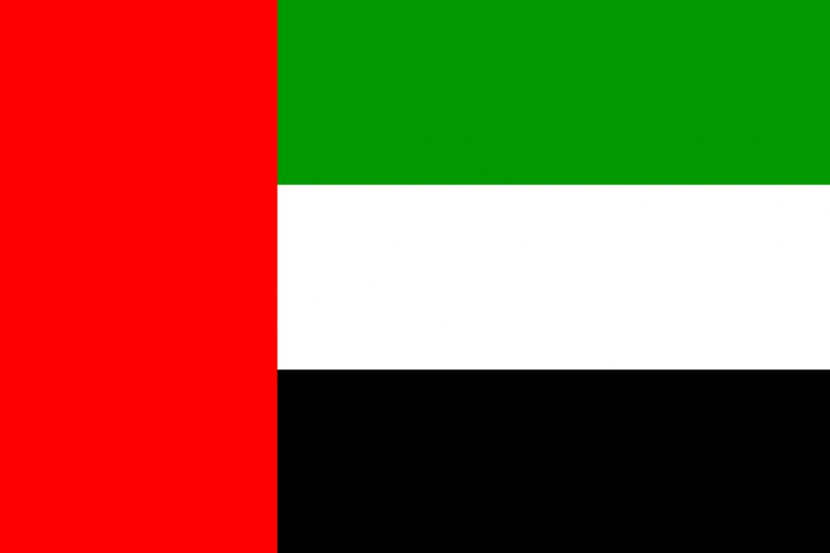Flag Of The United Arab Emirates States - Panama Coloring Page Transparent PNG