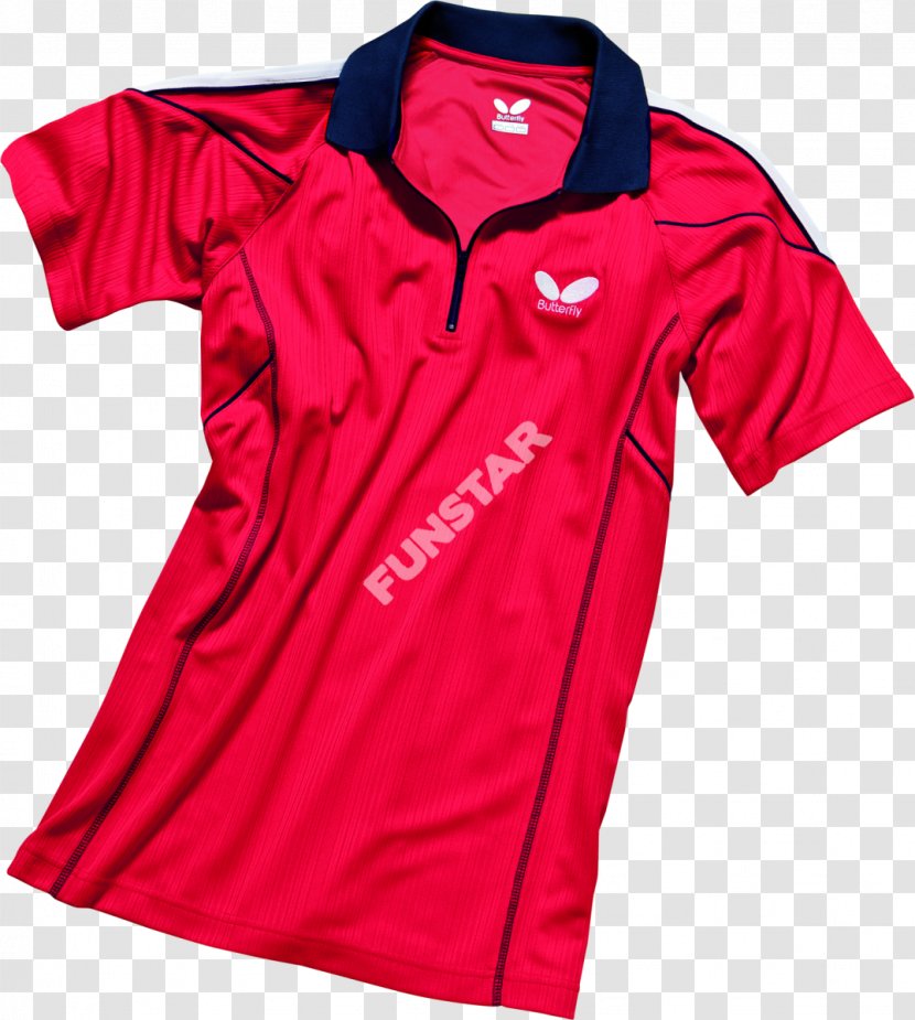 T-shirt Sports Fan Jersey Polo Shirt Ping Pong Transparent PNG