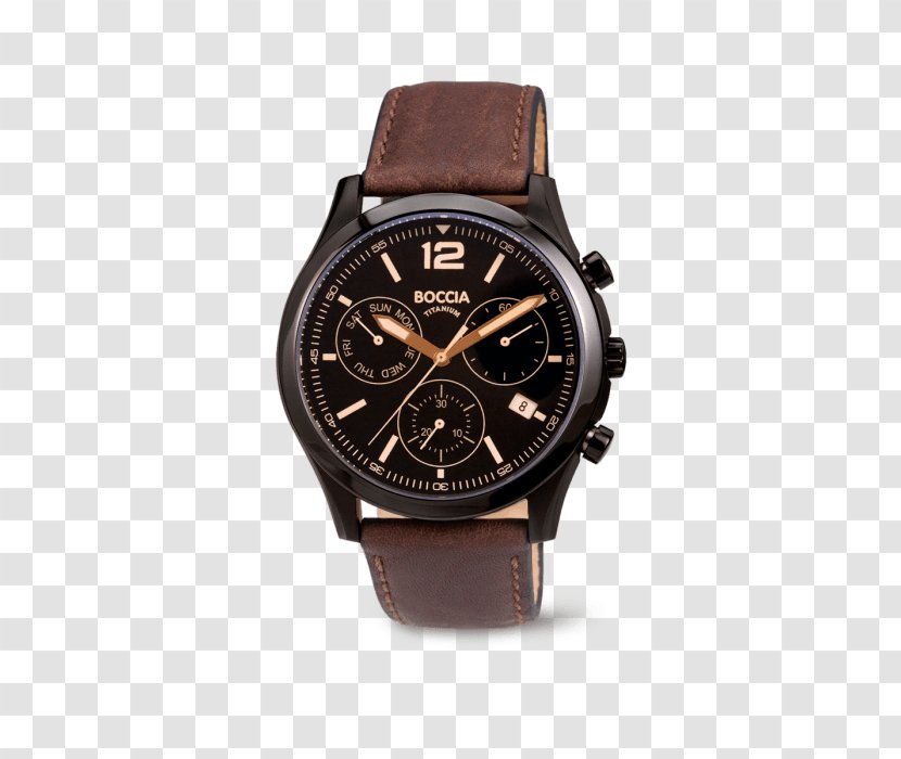 Boccia Watch Strap Chronograph - Brand Transparent PNG