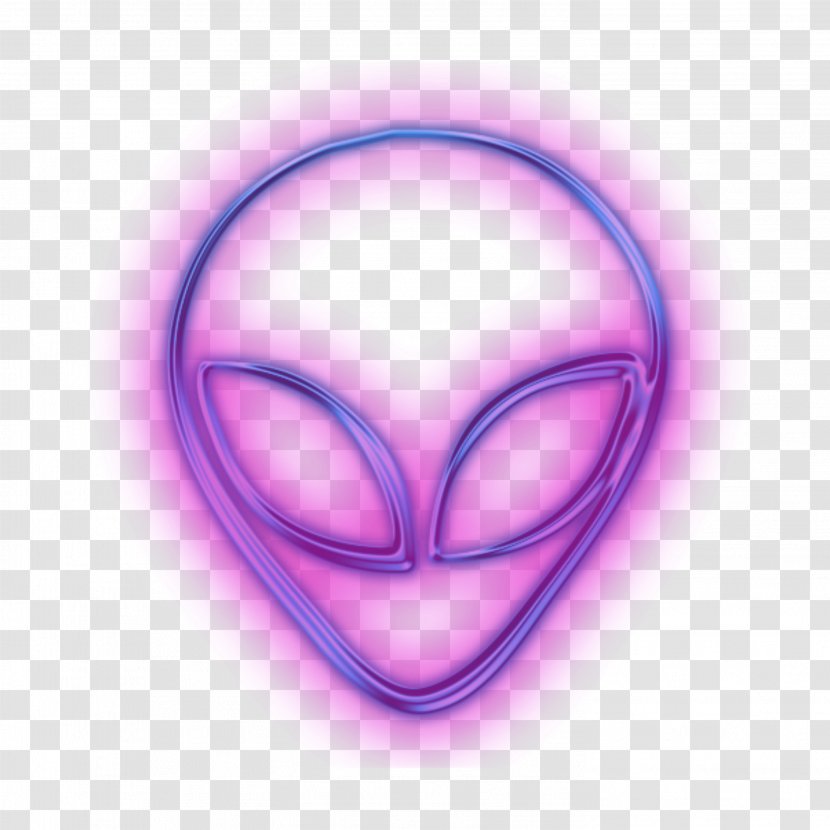 Extraterrestrial Life Clip Art Image - Tree - Neon Lamp Transparent PNG