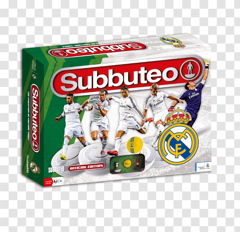 Real Madrid C.F. Subbuteo El Clásico Toy - Tabletop Football Transparent PNG
