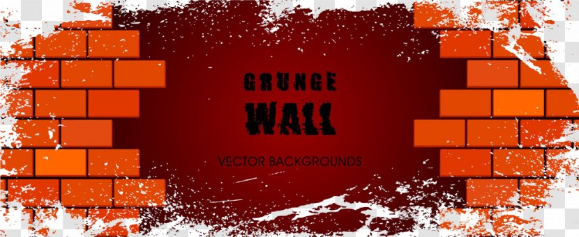 Brick Wall - Brand - Red Transparent PNG