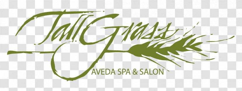 TallGrass Aveda Spa & Salon Day Logo Beauty Parlour - Grass - Tallgrass Meadow Transparent PNG
