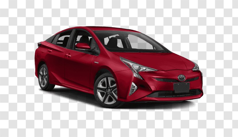 2018 Toyota Prius Two Eco Hatchback Car Front-wheel Drive Transparent PNG