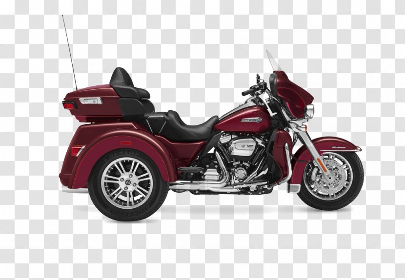 Harley-Davidson Electra Glide Tri Ultra Classic Street Touring - Harleydavidson - Motorcycle Transparent PNG
