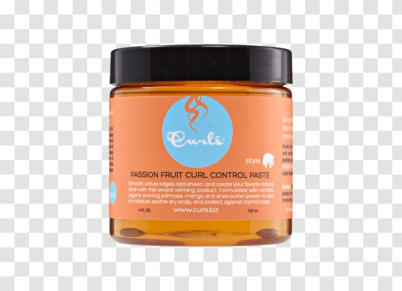 Curls Passion Fruit Curl Control Paste CURLS Blueberry Bliss CURL Jelly Carol's Daughter Black Vanilla Edge Hair Universal Product Code - Castor Oil Transparent PNG