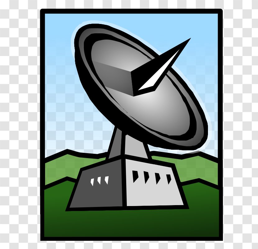 Radar Ground Station Satellite Clip Art - Symbol - Colour Transparent PNG