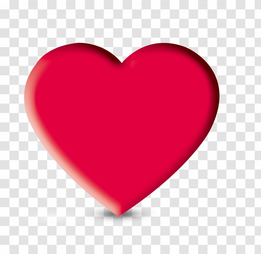 Heart Love Valentines Day Red - Thanksgiving Transparent PNG