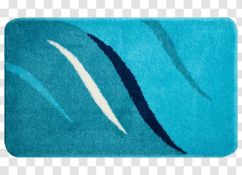 Turquoise Bathroom Carpet Color Mat - Azure Transparent PNG
