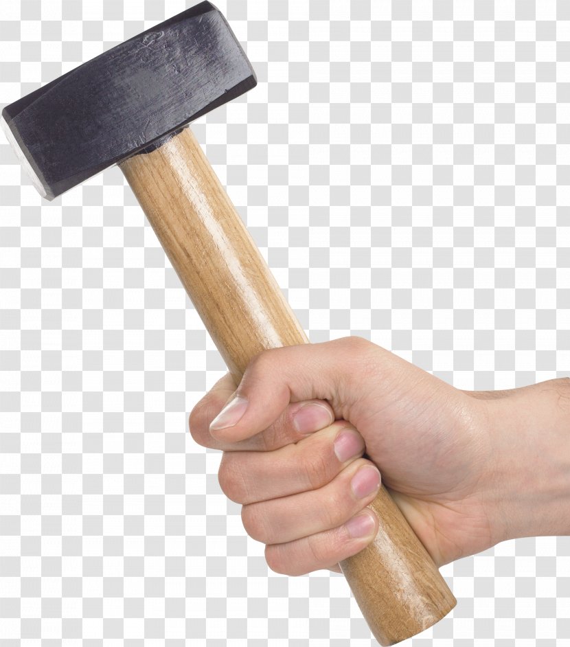 Sledgehammer Clip Art - Hand - Hammer In Image Transparent PNG