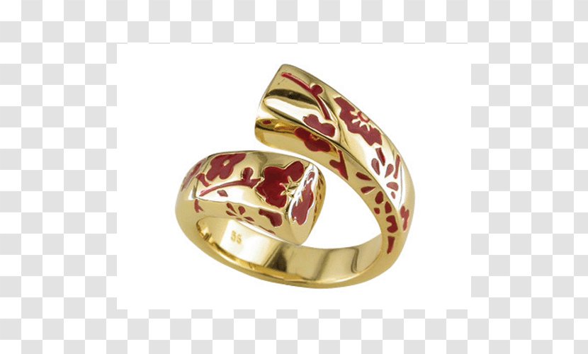 Ruby Silver Gold Wedding Ring - Rings Transparent PNG