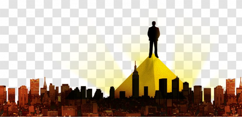Light Silhouette Download - Architecture - People On The Pyramid Transparent PNG
