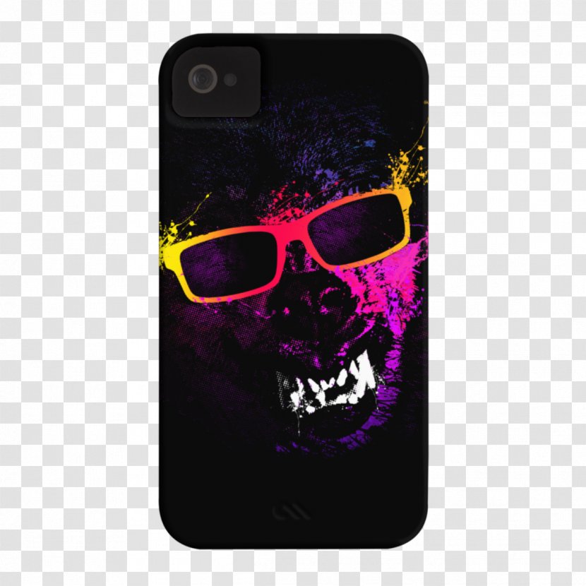 Skull Mobile Phone Accessories Text Messaging Font - Purple - Summer Sale Poster Transparent PNG
