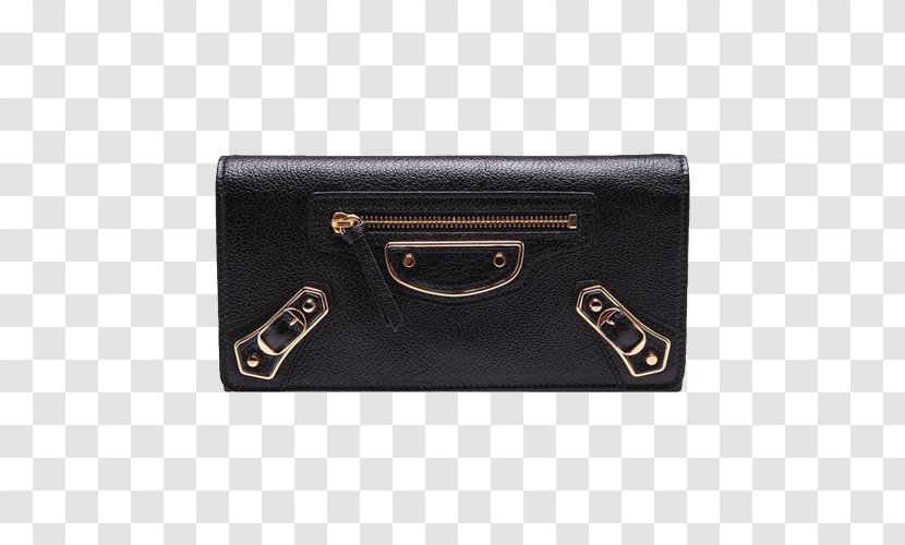 Handbag Balenciaga Wallet Leather Fashion - Zipper - Family Sheepskin Ms. Long 390 184 Paris Transparent PNG