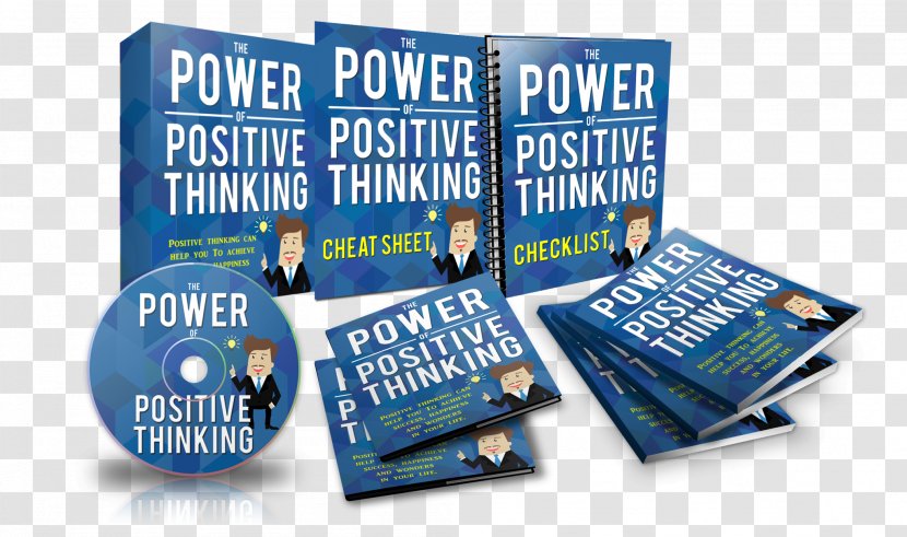 Book Cover The Power Of Positive Thinking Paperback - Compact Disc Transparent PNG