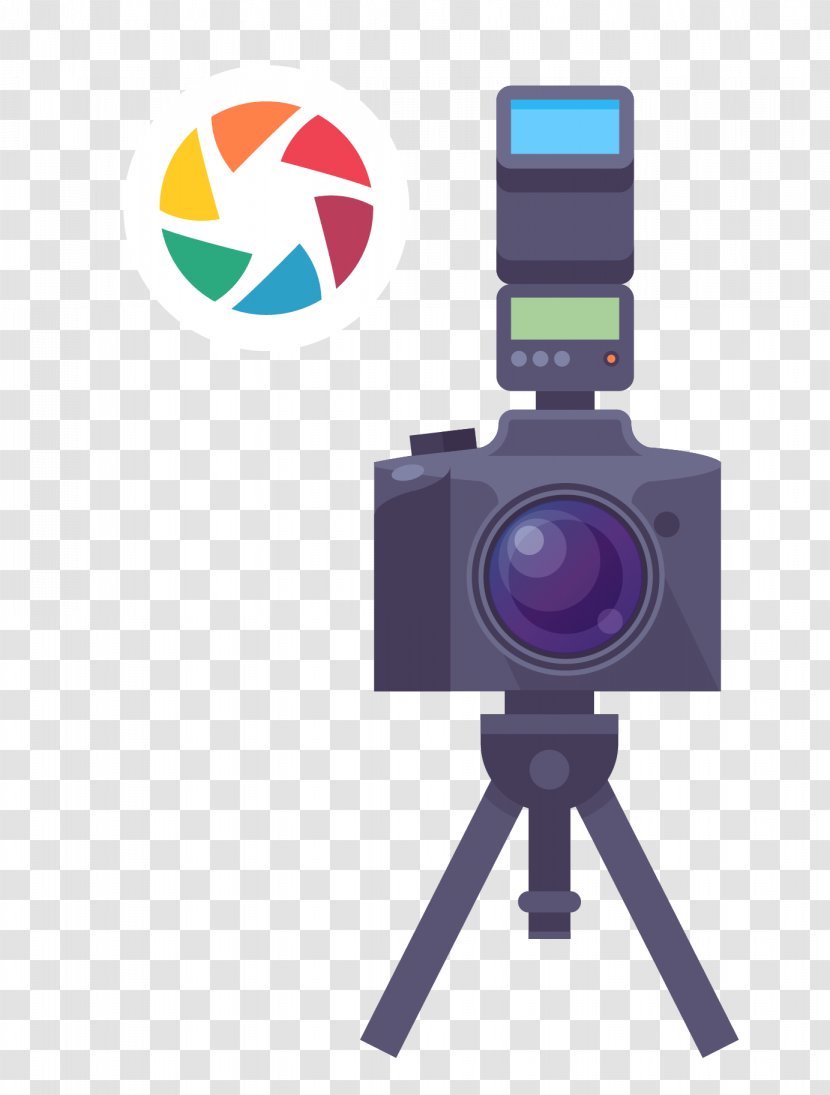 Photography Flat Design - Video Cameras - Vector Material Camera Transparent PNG