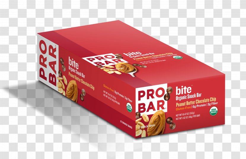 Probar Bite Organic Snack Bar Food PROBAR Meal - Chocolate Transparent PNG