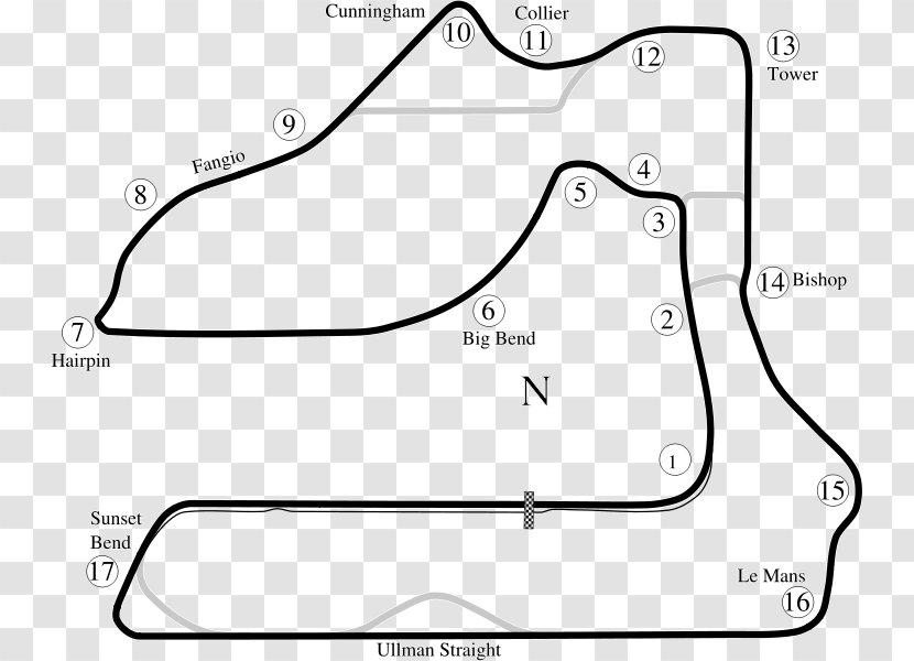 Sebring International Raceway 12 Hours Of IRacing Race Track - Auto Racing - NFL Regular Season Transparent PNG
