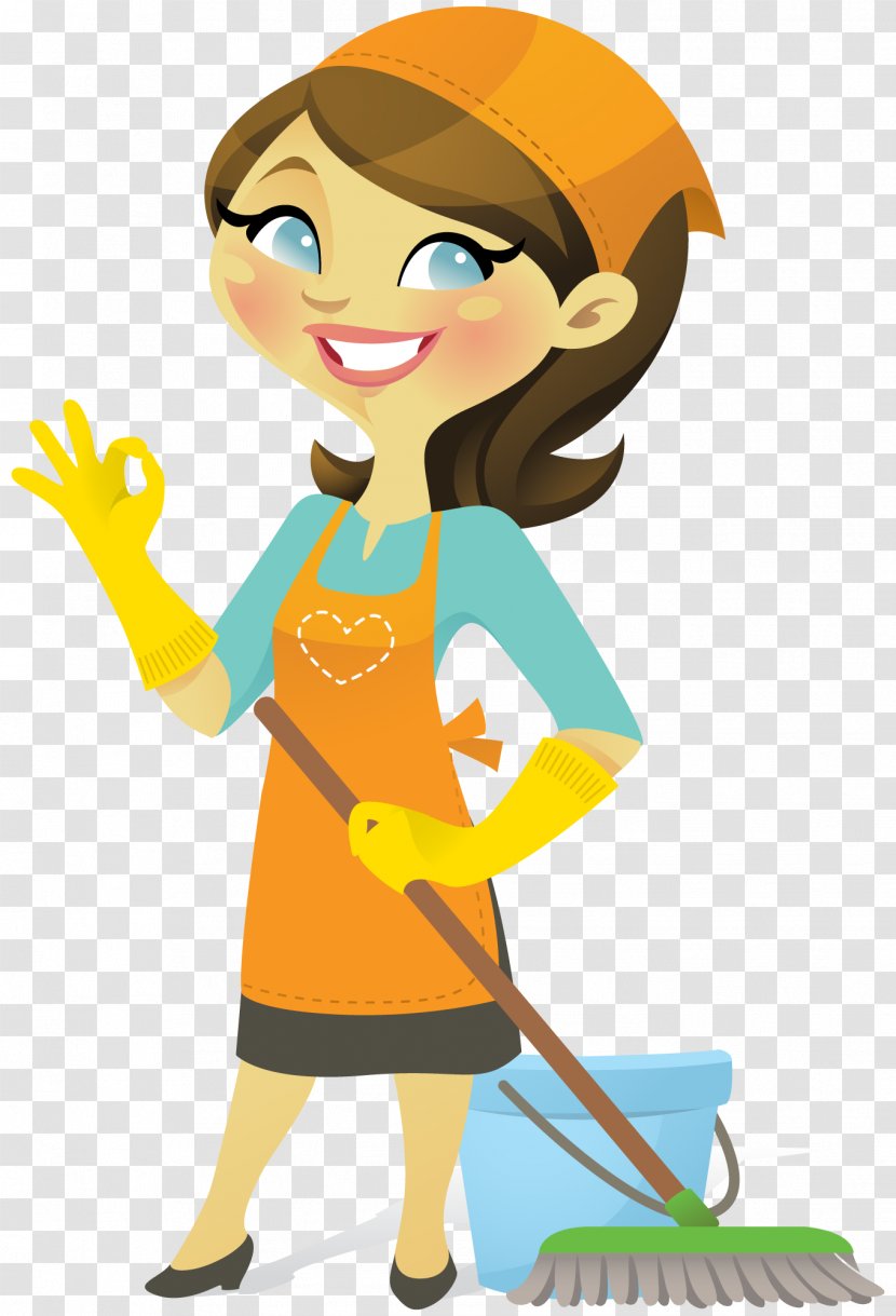 Domestic Worker Housekeeping Maid Service Clip Art - Flower - Ladies Flyer Transparent PNG